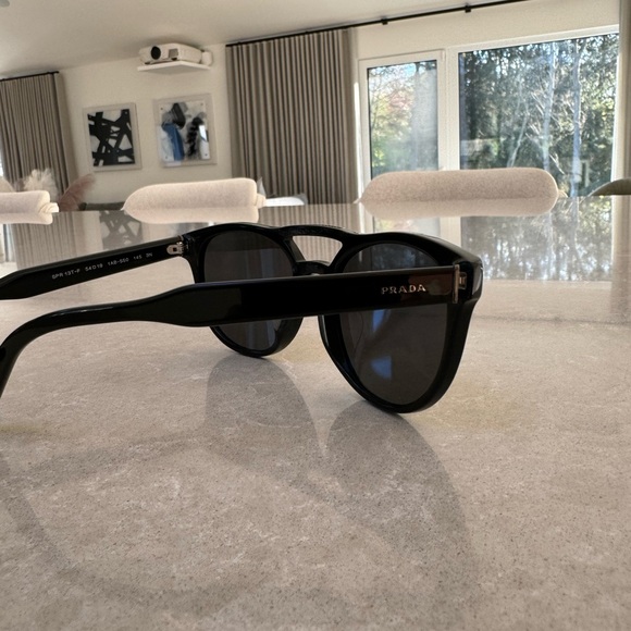 Prada black sunglasses. - Picture 3 of 4